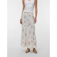 Vero Moda Maxirock VMDICTHE HW MAXI SKIRT WVN GA Baumwolle