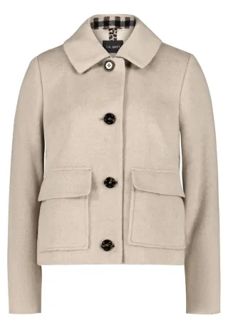 Gil Bret - Kurzjacke in Wolloptik beige - Gr. - 38