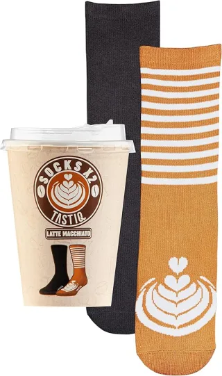 UNISEX SOCKEN COFFEE SOCKS 2-PACK (CSX2LAT)