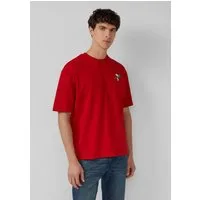 s.Oliver Kurzarmshirt T-Shirt T-Shirt mit Peanuts®-Artwork im Relaxed Fit