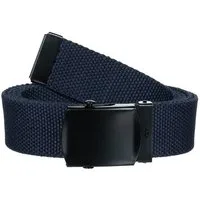 MFH Stoffgürtel Gürtel, 30 mm, blau, mit Metallschloß (Packung)