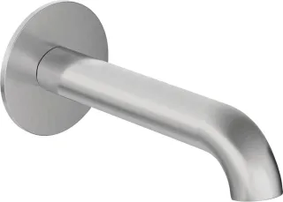 Neuesbad Serie 600 Badewannen Auslauf 160mm, edelstahl gebürstet NB1DENQS_F80K1