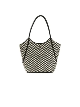 Guess Schultertasche Schwarz Mehrfarbig