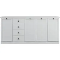 Home affaire Sideboard Örebro, Kommode, zeitloser Landhausstil, mit Vollauszug