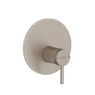 VitrA Origin Einhebel-Brausearmatur V-Box Unterputzmontage Nickel gebürstet,A4282334 A4282334