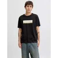 Jack & Jones T-Shirt JORINWOOD BLOCK BRANDING TEE SS CN
