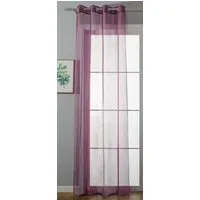 Gardinenbox Gardine (1 St), Ösen, transparent, Voile, Store Bleibandabschluß 20332-cn-o