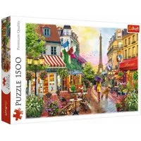 Trefl Puzzle Premium Puzzle 1500 Teile - Petit Paris, Puzzleteile