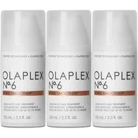 Olaplex Haarcreme Haarpflege Olaplex No 6 Bond Smoother Leave-in-Glättungscreme Frizz, 3-tlg., Haarpflege, Haarcreme, Styling, Glättung, OLAPLEX