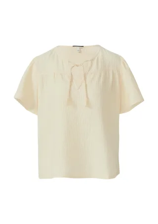 qs - Bluse beige - Gr. - 34