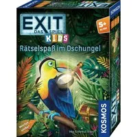 Kosmos Spiel EXIT, Das Spiel Kids: Rätselspaß im Dschungel, Kinderspiel, Made in Germany