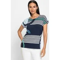 heine T-Shirt Druck-Shirt Kurzarm