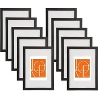 Woltu Bilderrahmen Foto Rahnmen, (10 St), 10x15 bis 30x45 cm aus Holzwerkstoff
