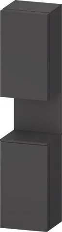 Duravit Qatego Hochschrank Graphit Matt 400x360x1760 mm - QA1346L49490010 QA1346L49490010
