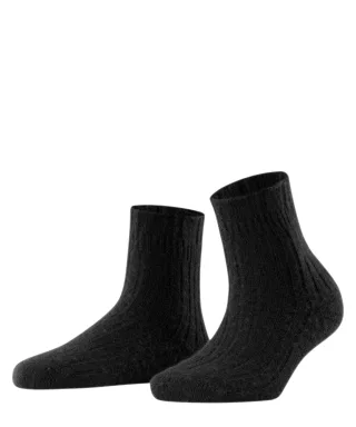 FALKE - FALKE Bedsock Rib Damen black - Gr. - 36.5