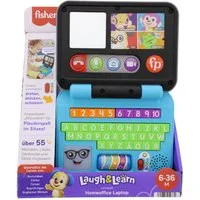 Fisher-Price® Lernspielzeug Fisher-Price Lernspaß Homeoffice Laptop Spielzeug mit Smart Stages Ler