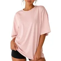 Reichstadt Oversize-Shirt Oversized Kurzarmshirt 24RSW058 in kräftigen Farben