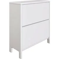 OTTO home Schuhschrank Luven FSC® zertifiziertes Massivholz, mit 2 Klappen