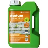 HOTREGA® Unkrautbekämpfungsmittel Grundstoff Acetum Unkrautfrei 3l, Natürlich und biologisch abbaubar