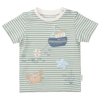 STACCATO - Kn.-T-Shirt dark mint str. - Gr. - 80