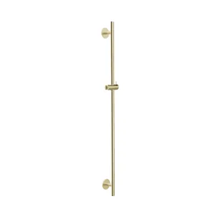 Herzbach spa ix pvd Duschstange 90 rund rosette 70 rund brass, Brass Steel, 21.965900.1.41 21.965900.1.41