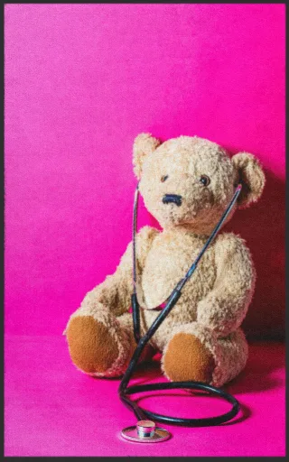 Fussmatte Kinderarzt 7331 | Größe: 60 cm x 90 cm