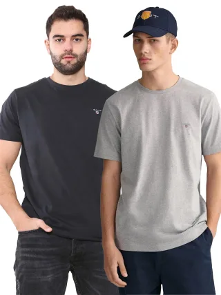 Gant | 2er-Pack Herren Rundhals-T-Shirt