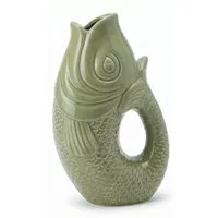 WestCraft Dekovase Fischvase 4 Farben Porzellanvasen bunte Vase in Karpfenform (1 St), für dekorative Tischdekoration zuhause - handgefertigt