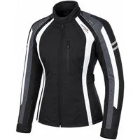 roleff Motorradjacke DAMEN RO980 schwarz-weiß-grau, atmungsaktiv, wasserdicht, Protektoren auch in großen Größen und anderen Farben erhältlich