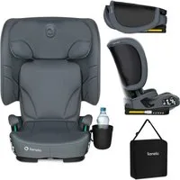 lionelo Autokindersitz ORIN I-SIZE, ab: ab ca. 3,5 Jahren, bis: bis ca. 12 Jahren, ab: 100 cm, bis: 150 cm, (Kindersitz mit Transporttasche und Becherhalter), i-Size/kompakt/14fach/4fach/ultraleicht
