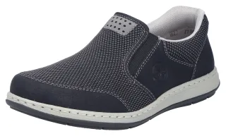 Rieker Slipper, Slip-on Sneaker, Schlupfschuh, Halbschuh, Freizeitschuh mit Stretch