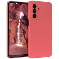 EAZY CASE Handyhülle TPU Hülle für Samsung Galaxy A17 6,7 Zoll, Schutzhülle mit Kameraschutz stoßfest Telefonhülle Matt Rot / Hellrot