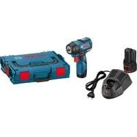 Akku-Schlagschrauber GDS 12V-115 Professional, 12Volt blau/schwarz, 2x Li-Ionen Akku 3,0Ah, in L-BOXX