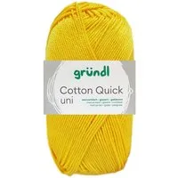 Gründl 50 Gramm Gründl Cotton Quick Uni Farbauswahl Häkelwolle