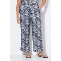 Angel of Style Schlupfhose Hose weites Bein Satin mit Druck