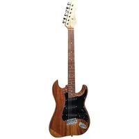 MSA E-Gitarre Elektrogitarre E-Gitarre 3x Singelcoil, Tremolo, elektrische Gitarre MASSIV