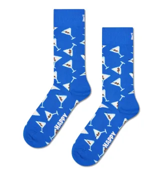 happy socks - Dry Martini Sock Blau - Gr. - 38