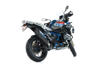 Sport Auspuff BOS Desert Fox BLACK Rallye EDITION BMW R 1200 GS /Adventure Bj. 2017-2018 EURO-4 +ABE