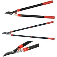 TRIZERATOP Astschere Teleskop Astschere, Baumschere, 63 - 96 cm, Schnitt bis 35mm