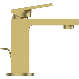 Ideal Standard Waschtischarmatur Extra Ausladung 111mm m.Ablaufgarnitur Brushed Gold, BD500A2 BD500A2