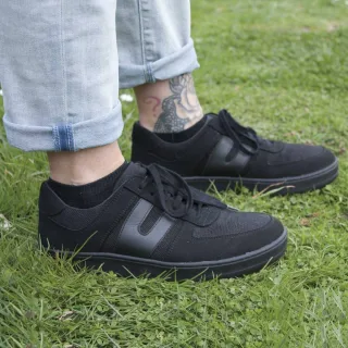 Vegetarian Shoes Veg Supreme Hemp Lo Black 44