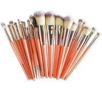 FANNOU Kosmetikpinsel-Set, 25 tlg., Schminkpinsel Kit, Makeup Foundation Brush Lidschatten Pinselset