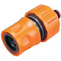 Außen-Innen-Anschlussset 197883-8, Anschlüsse orange