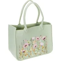Florists Products Osterfigur Filztasche mit floraler Verzierung für kreative Deko und