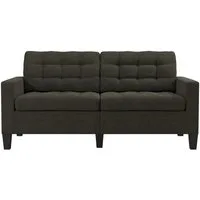 loft24 Sofa Bowie, 3-Sitzer Couch mit Tufting, Breite 183 cm