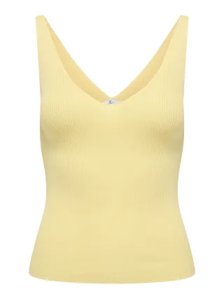 JDY - JDYNANNA S/L TOP KNT NOOS Double Cream - Gr. - S
