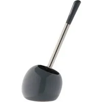 axentia WC-Garnitur Toilettenbürste Klobürste Klobürstenhalter Toielettenbürstenhalter, (Klobürstenset / Toilettenbüstenset, WC-Bürste mit Halterung aus Dolomit)