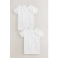 Next T-Shirt Kurzärmelige T-Shirts (3-16 Jahre) im 2er-Pack (2-tlg)