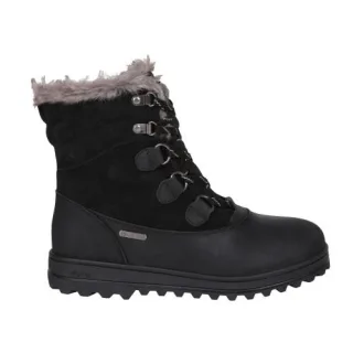 Mountain Warehouse - "Vostock" Schneestiefel für Damen, Leder, Wasserfest (Schwarz)