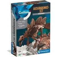 Clementoni® Kreativset Ausgrabungs-Set Galileo Stegosaurus